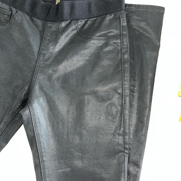 One State Black Waxed Skinny Jeans - Picture 4 of 5